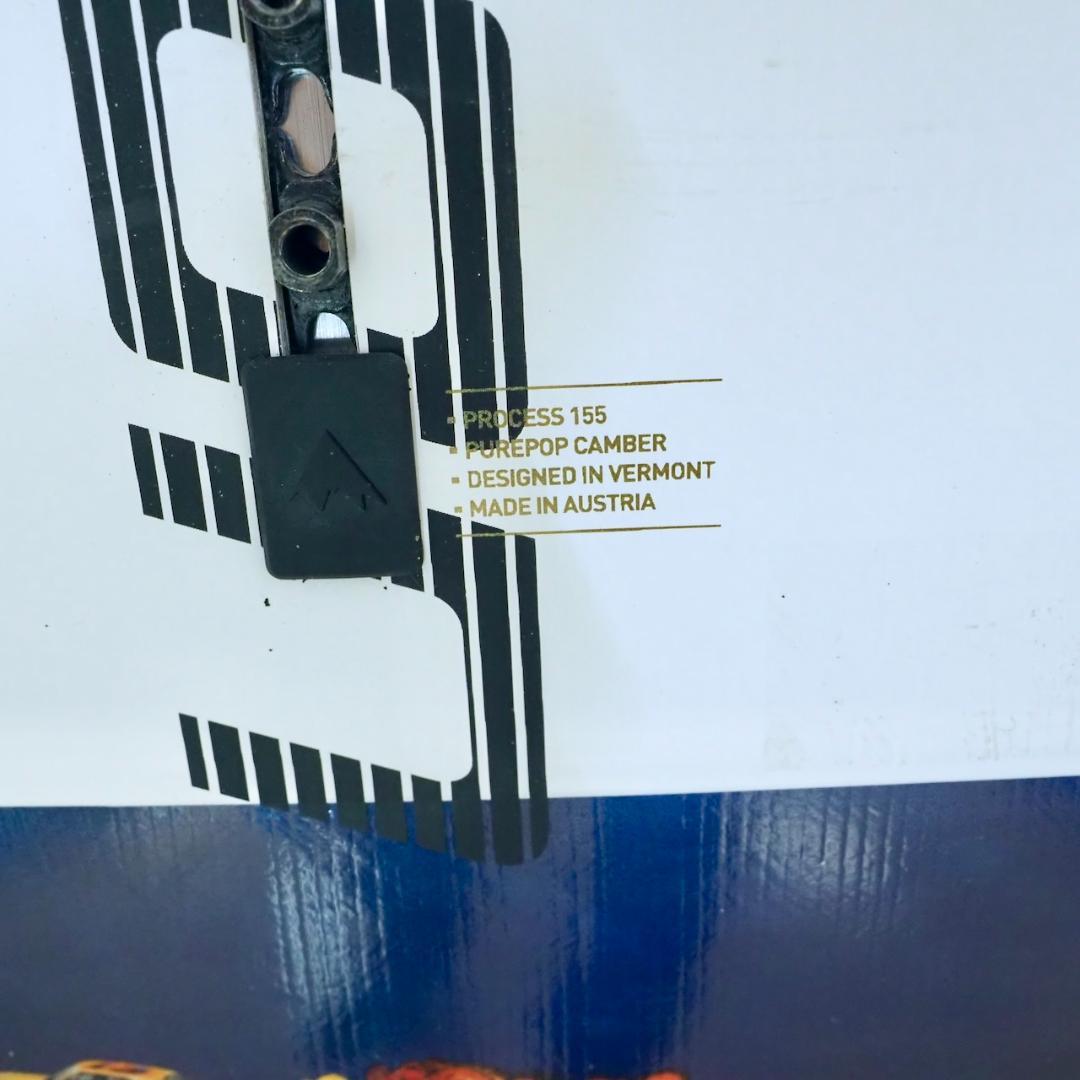 Burton Process 155 ピュアポップキャンバー　バートン