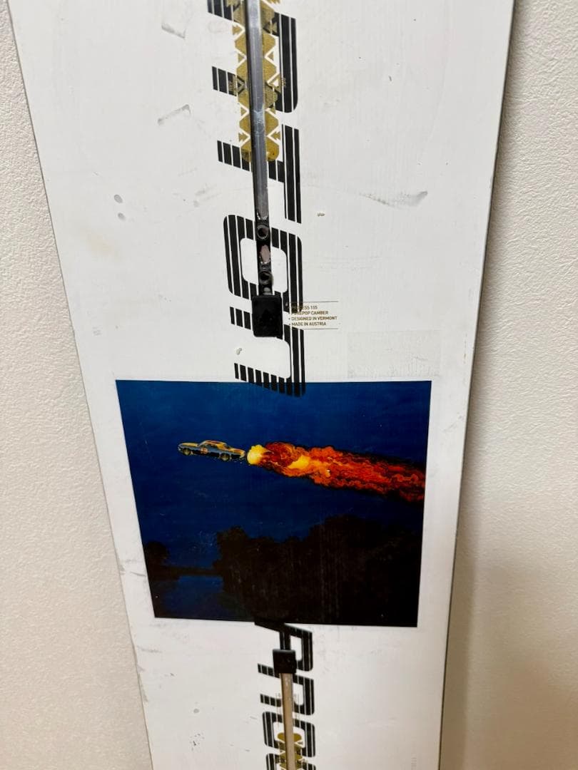 Burton Process 155 ピュアポップキャンバー　バートン