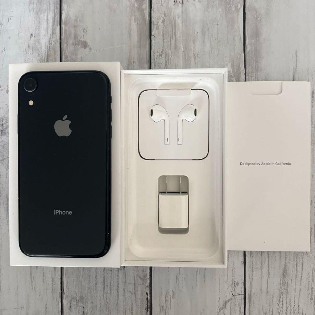 Apple iPhone XR 64GBブラック SIMロックなし