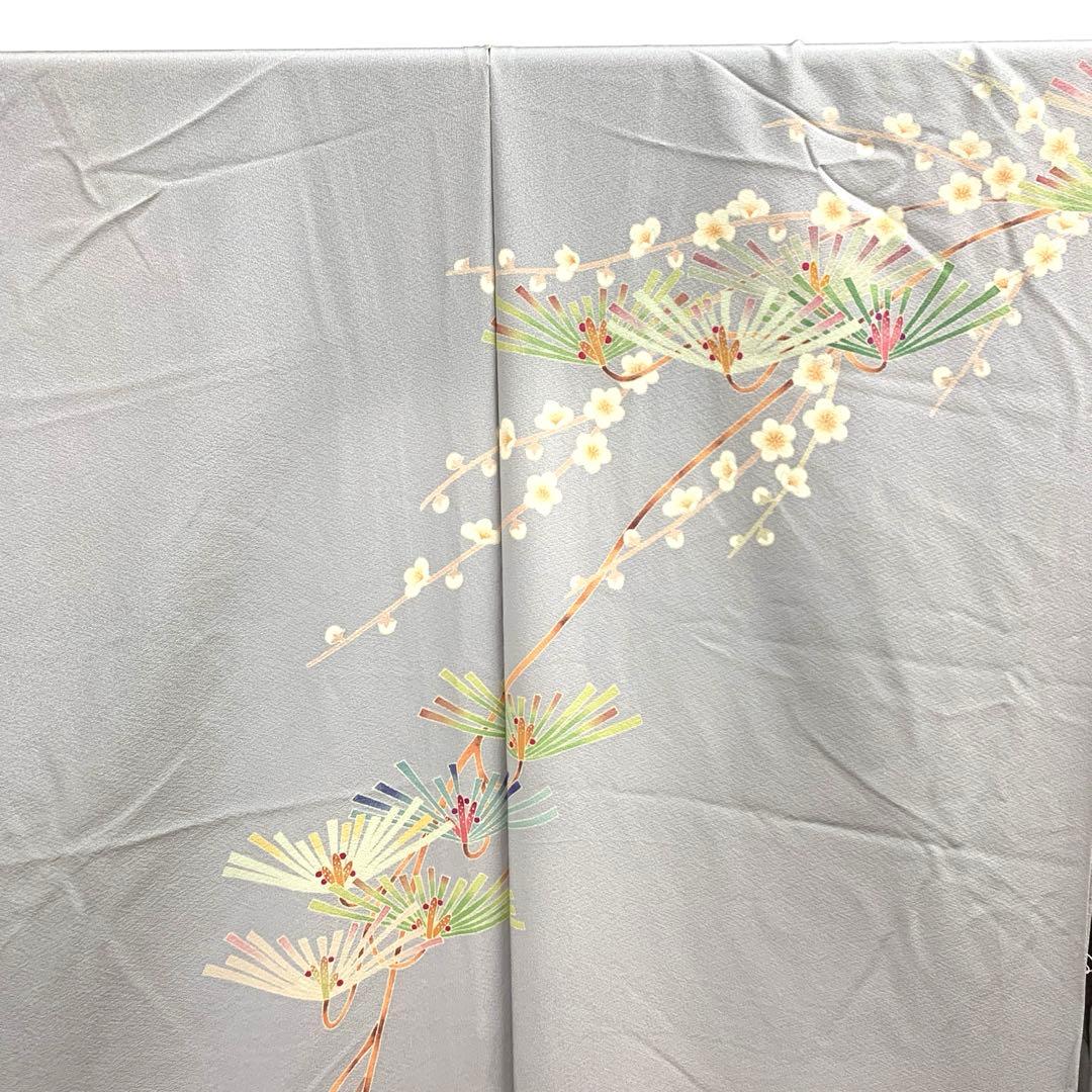 キヨミン　ma7967 本加賀友禅 百貫宏樹 仮絵羽 訪問着落款 未仕立て