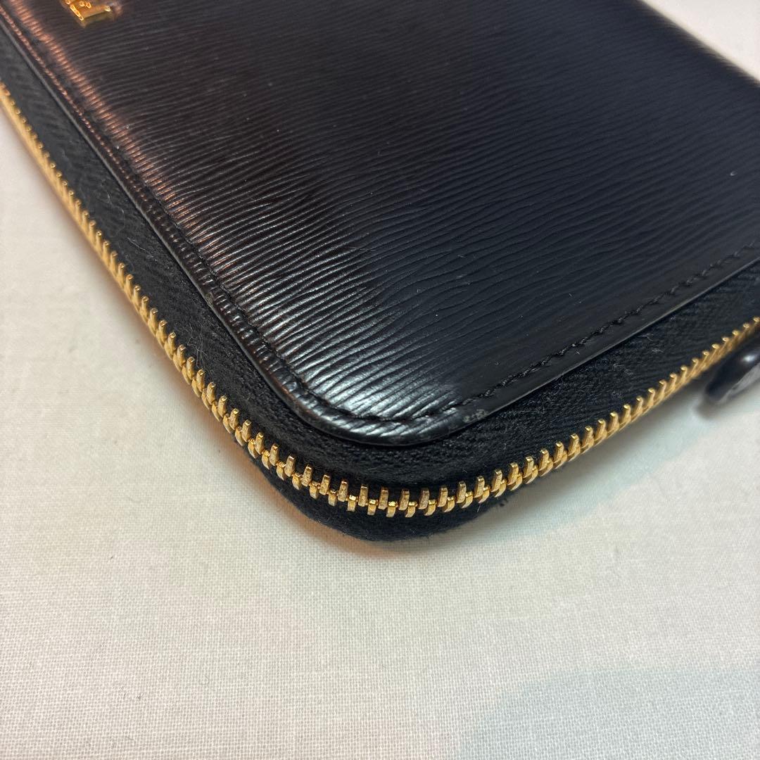 【美品】PRADA ブラック 長財布