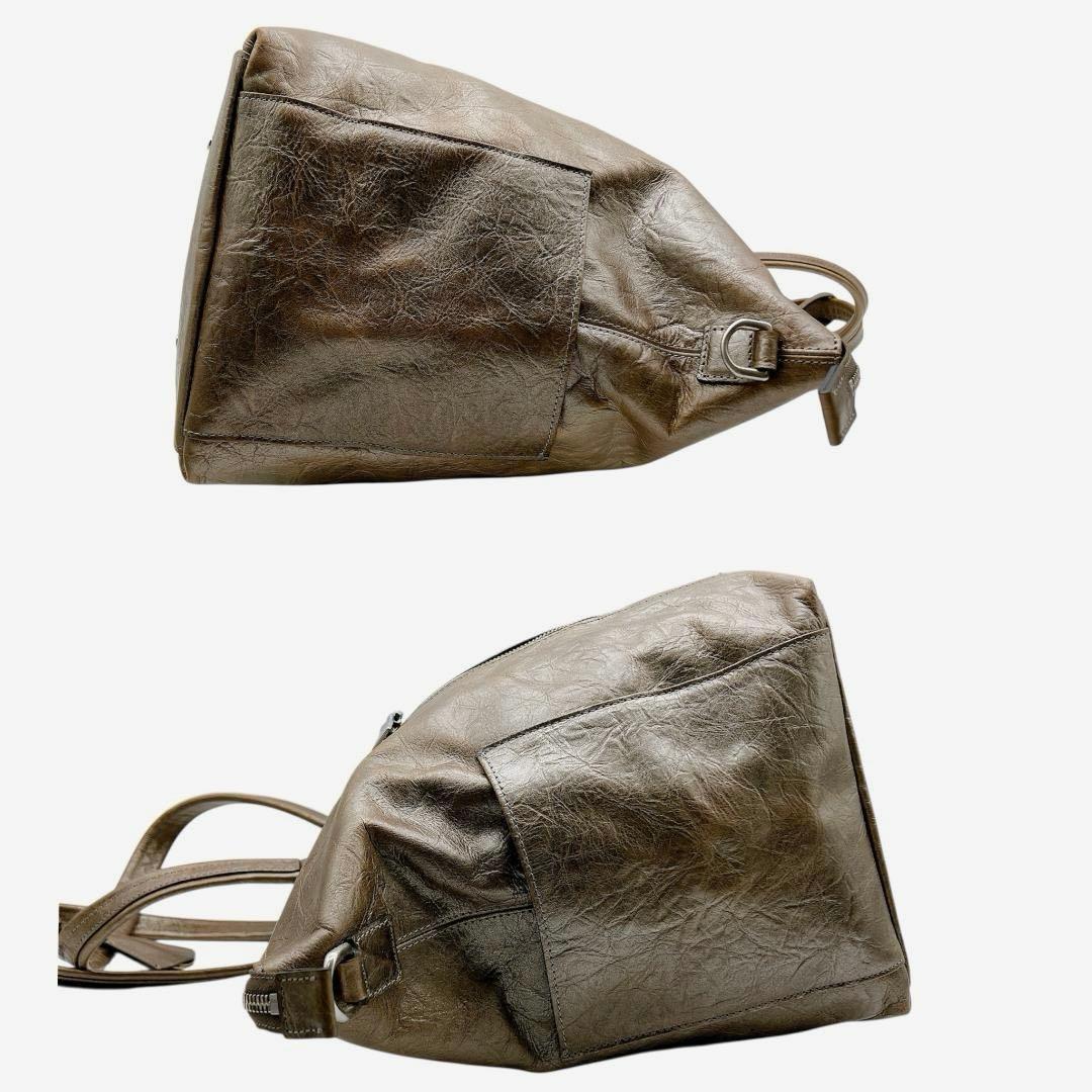 希少カラー アニアリ 2WAY ボストンバッグ 旅行バッグ メタリック e496