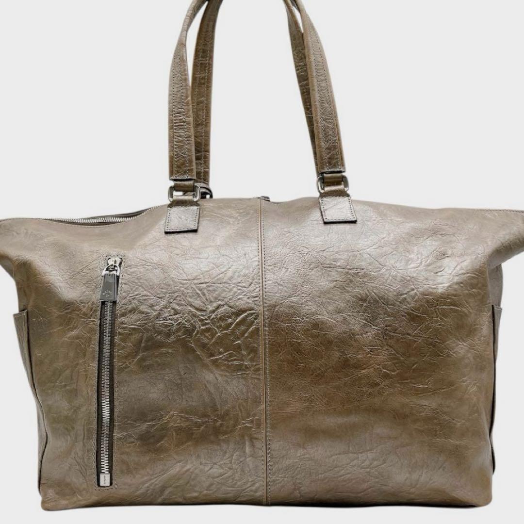 希少カラー アニアリ 2WAY ボストンバッグ 旅行バッグ メタリック e496