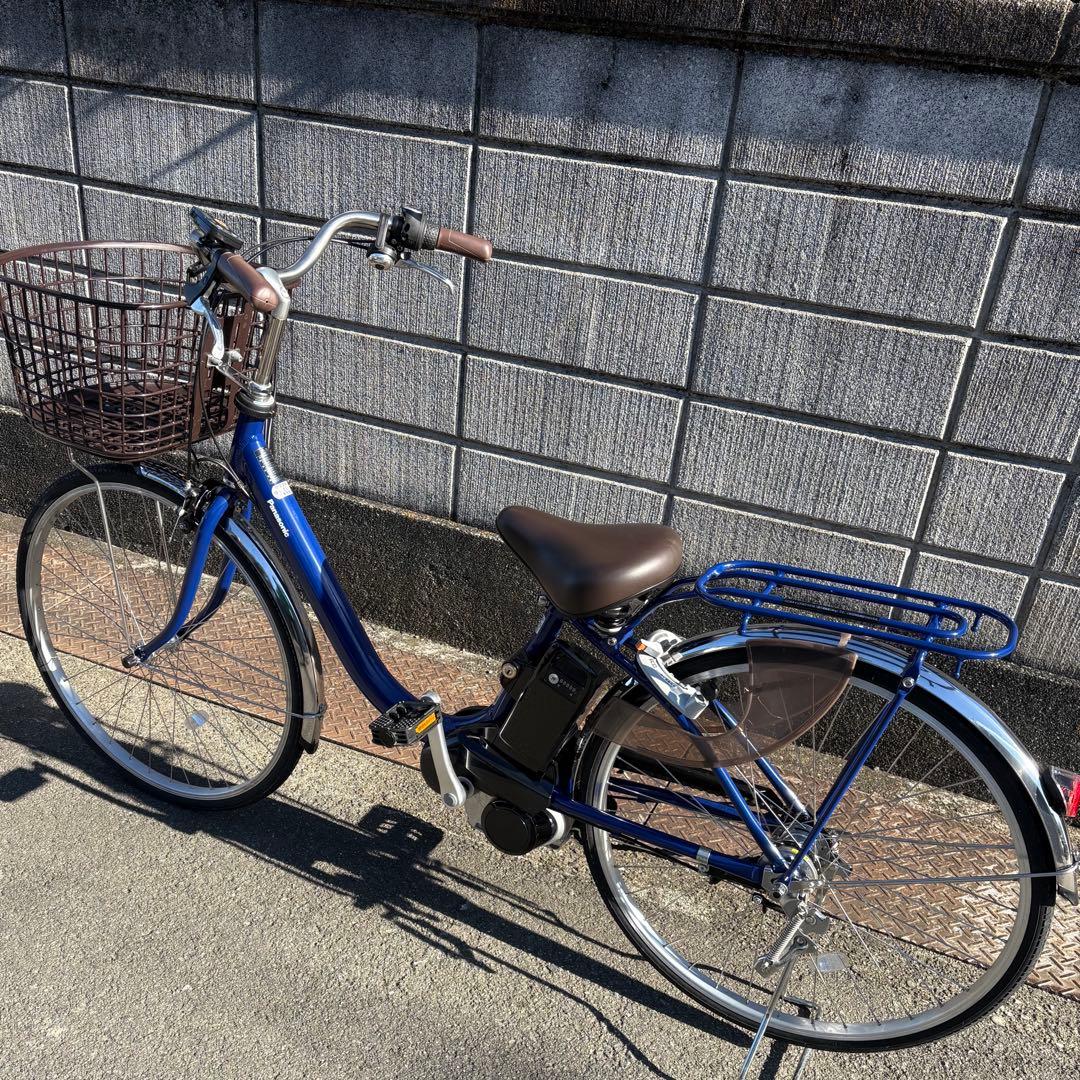 【美品】Panasonic 電動アシスト自転車 ビビ・L 12Ah 26型