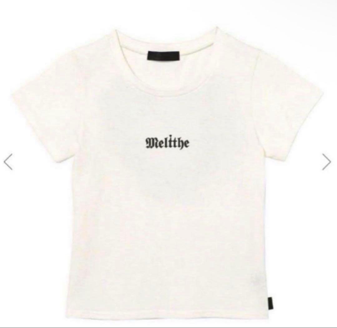 トップス melt the lady gothic T-shirts White