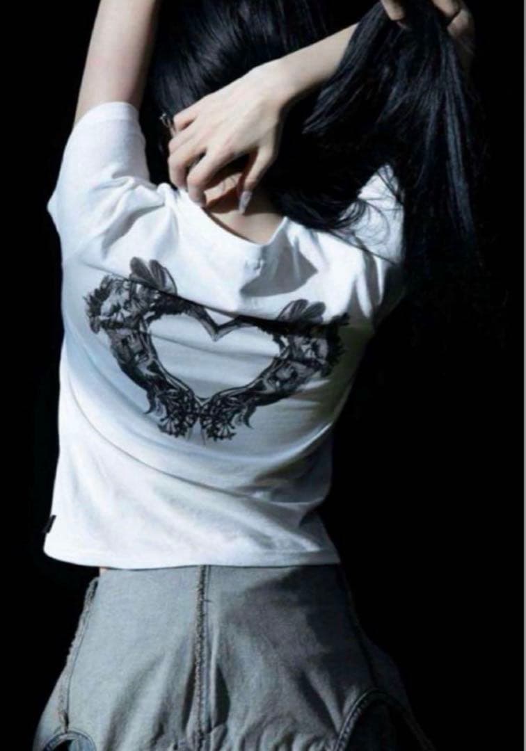 トップス melt the lady gothic T-shirts White