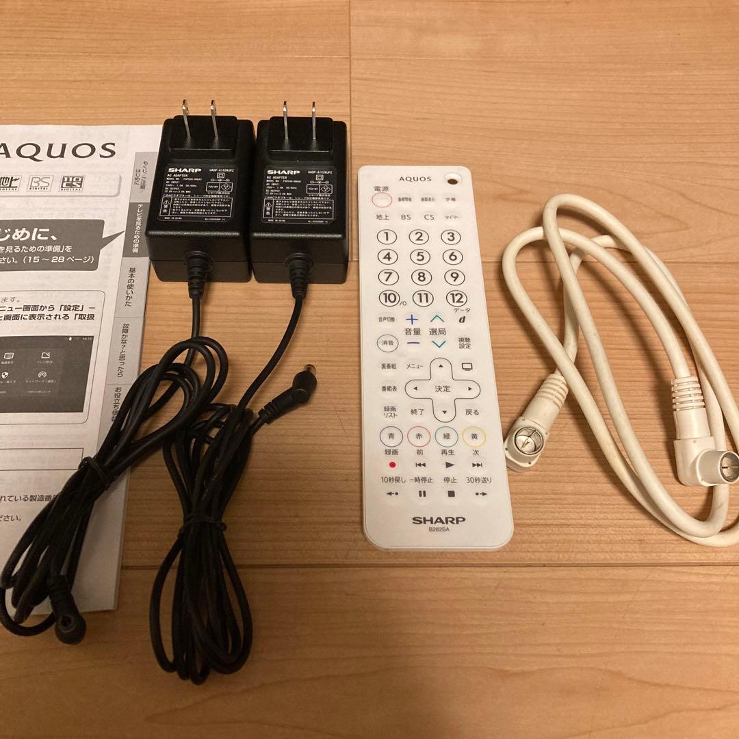 SHARP AQUOS 2T-C12AF シャープ ポータブル液晶テレビ