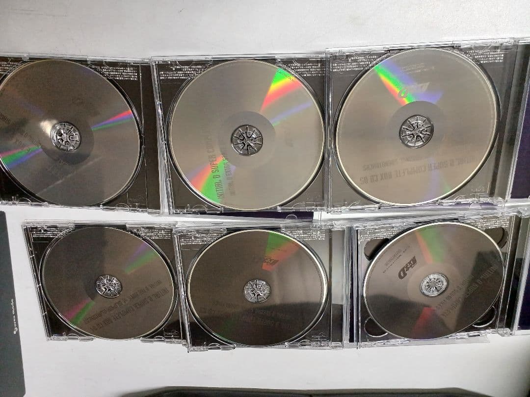 ステッカーに傷みあり、頭文字Dスーパーコンプリートボックス