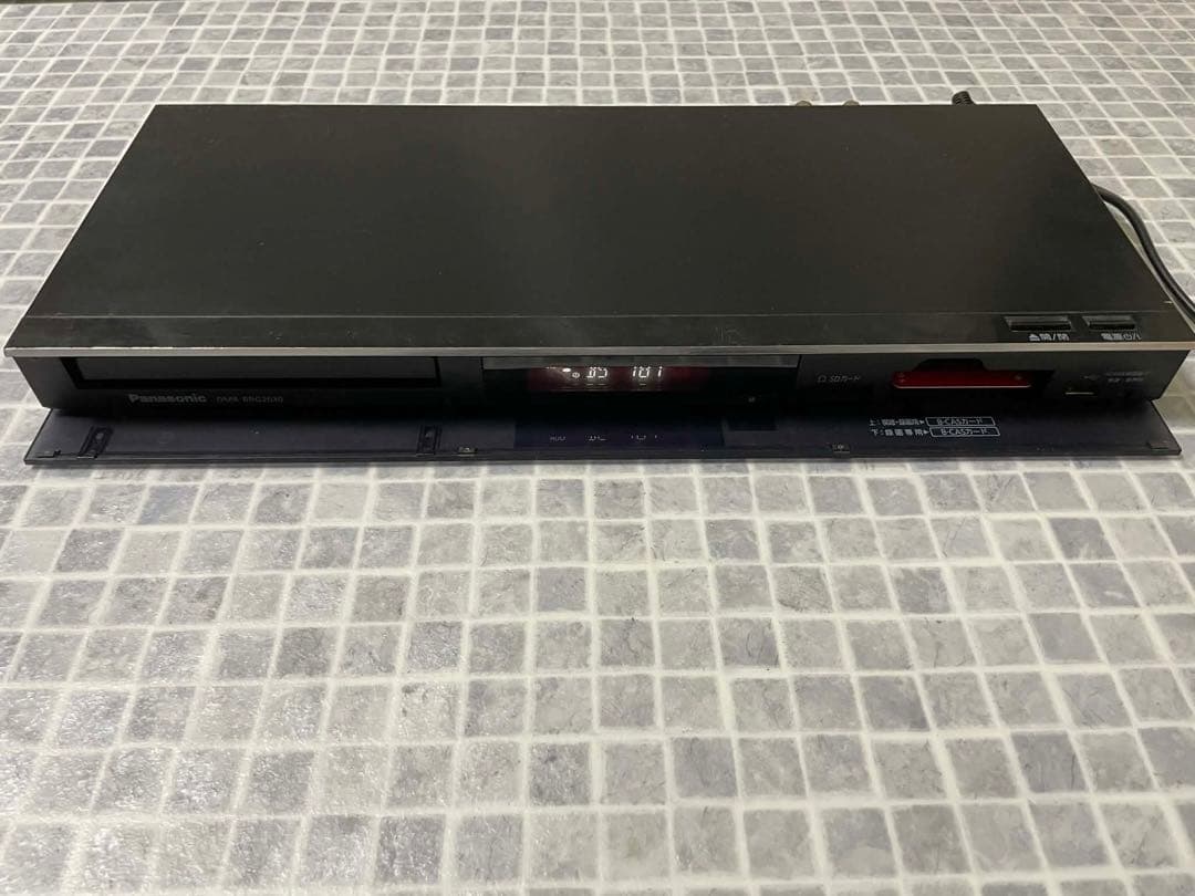 Panasonic DMR-BRG2030 ブルーレイレコーダー 動作品