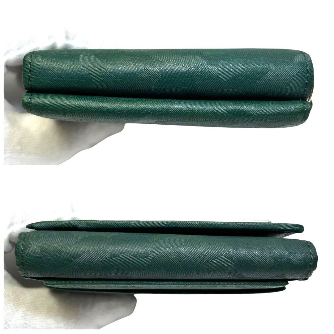 希少　極美品　PORTER ポーター　 WONDER 三つ折り財布　迷彩　緑