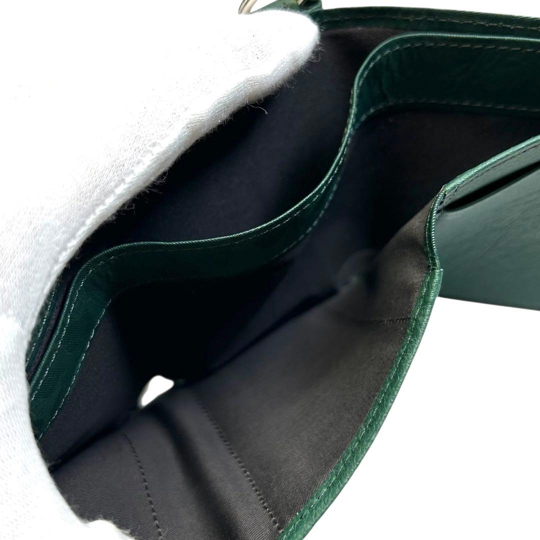 希少　極美品　PORTER ポーター　 WONDER 三つ折り財布　迷彩　緑