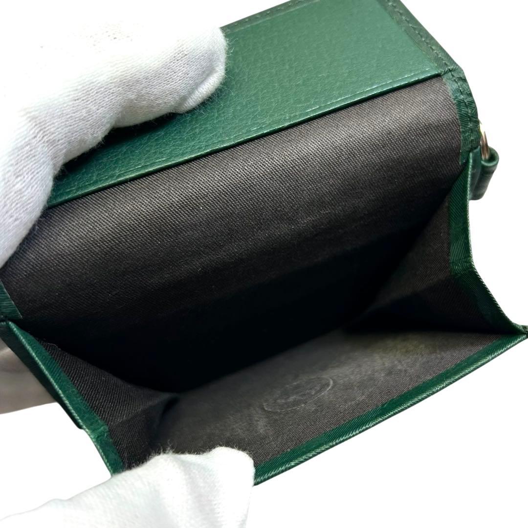 希少　極美品　PORTER ポーター　 WONDER 三つ折り財布　迷彩　緑