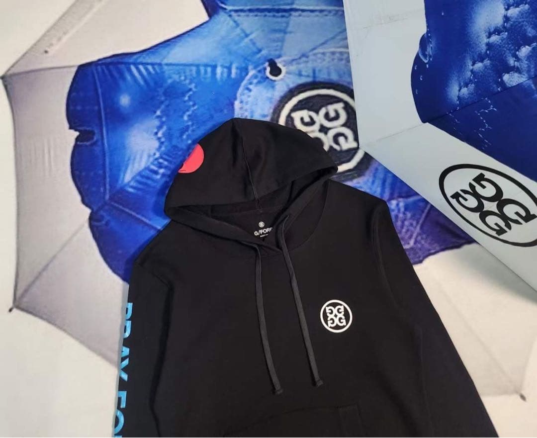 ジーフォア ゴルフ G/FORE GOLF Mサイズ ポッタブルパーカー b