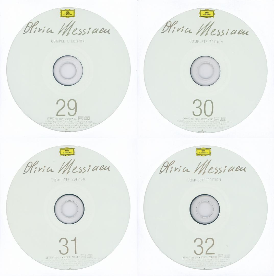 オリヴィエ・メシアン コンプリート・エディション（DG） 32枚組
