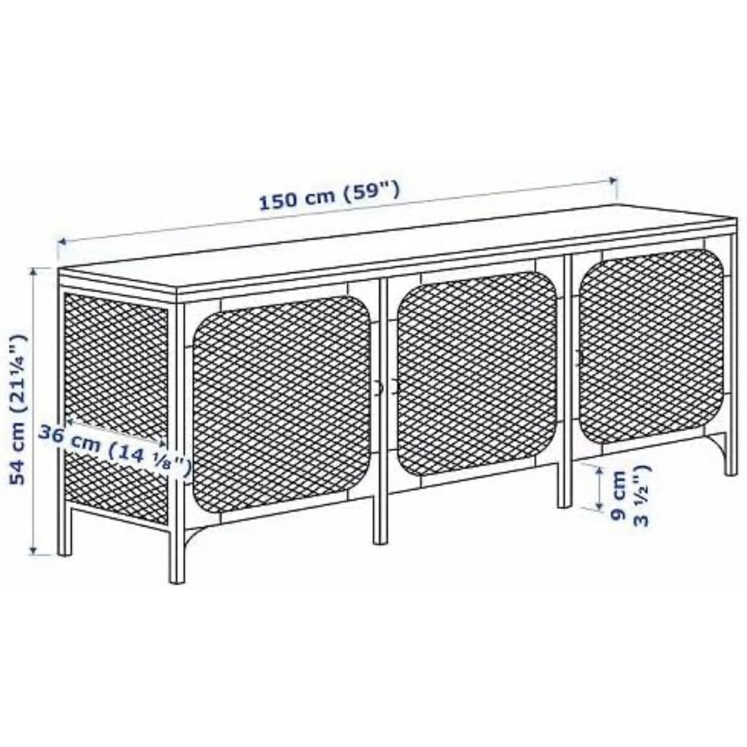 【匿名配送】送料込み　IKEA テレビ台 フィエルボ 組立済