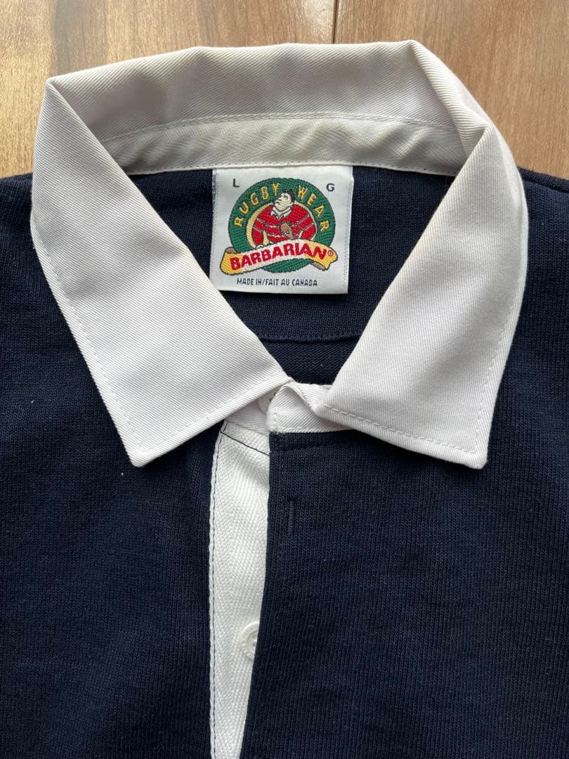 BARBARIAN（バーバリアン）ラガーシャツ ラグビージャージ