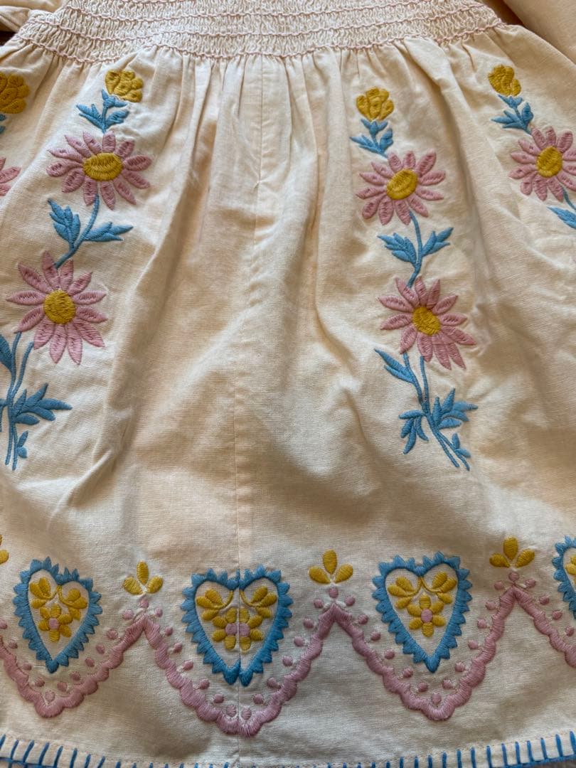 ワンピース Apolina Penny Smock Dress - Cashew 7-9y