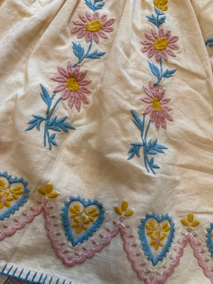 ワンピース Apolina Penny Smock Dress - Cashew 7-9y