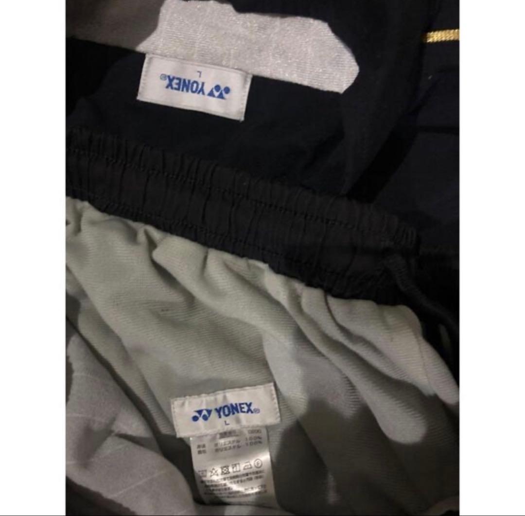 YONEX ウインドブレーカーLサイズ ネイビー