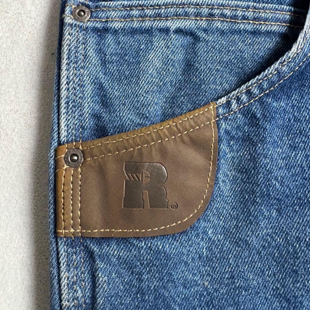 00s ラングラー　ダブルニー　ペインターデニム　ワークパンツ　トリプルステッチ