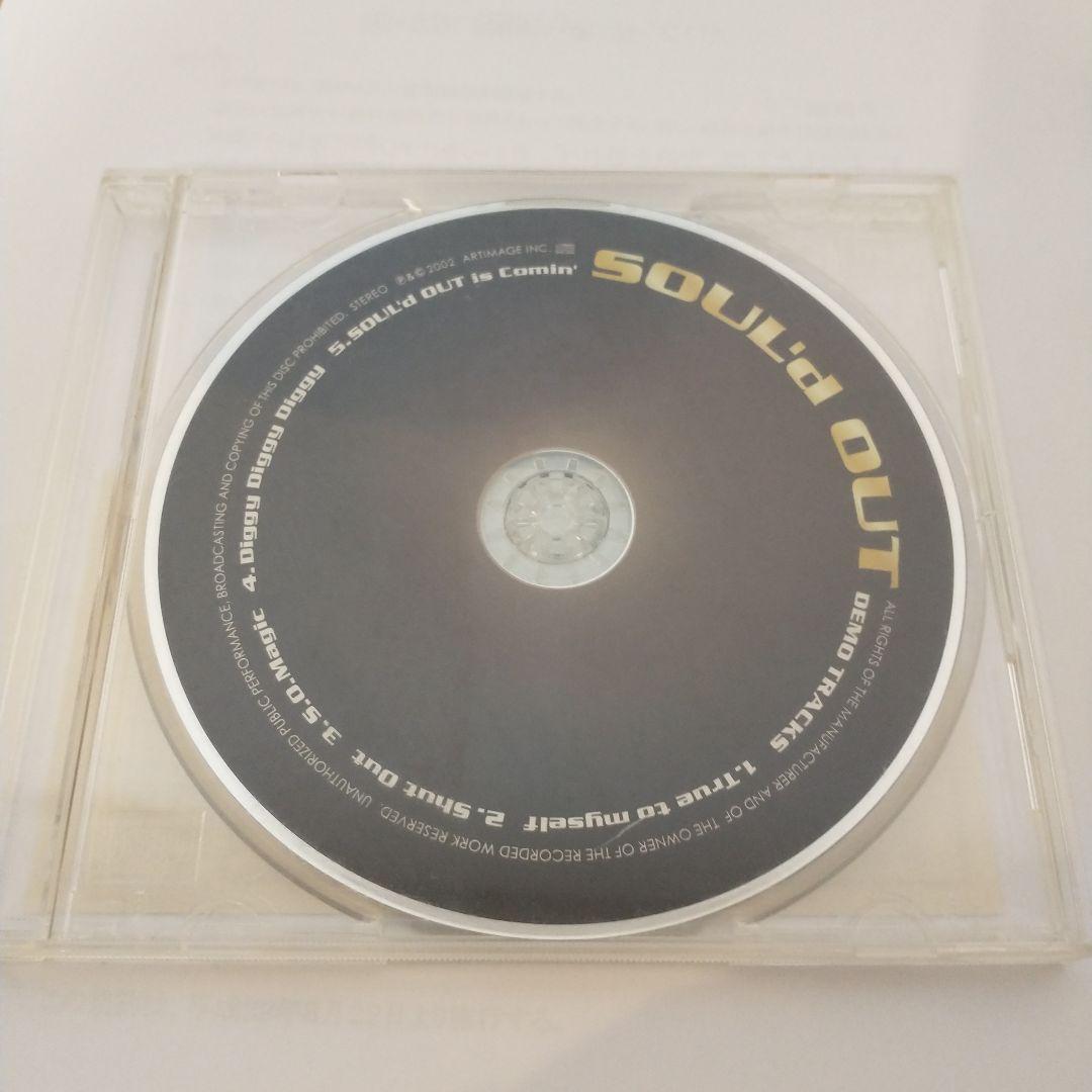 SOUL'd OUT DEMO TRACKS　サイン入りポラロイド写真付