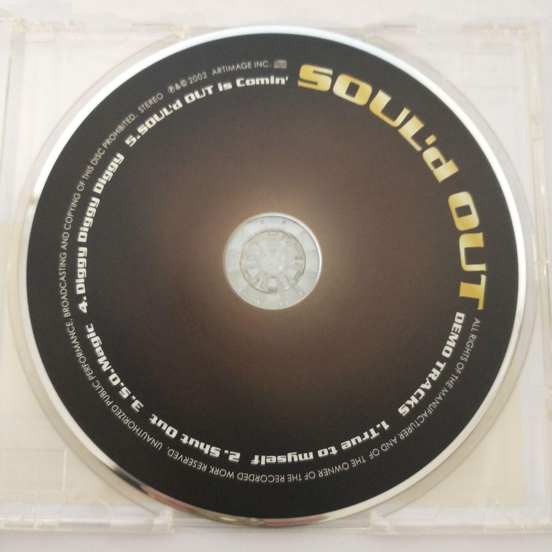 SOUL'd OUT DEMO TRACKS　サイン入りポラロイド写真付