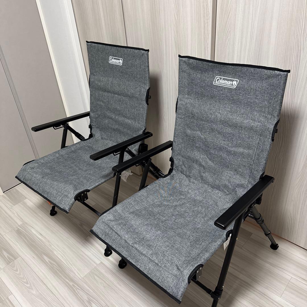 【美品】コールマン レイチェアNX18 Coleman ヘザーグレー 2セット