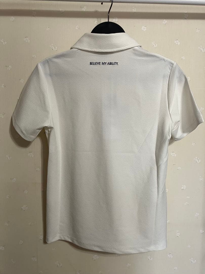 大幅値下げ　ゴルフシャツ　レディース　白　新品　Ｍサイズ　adabat