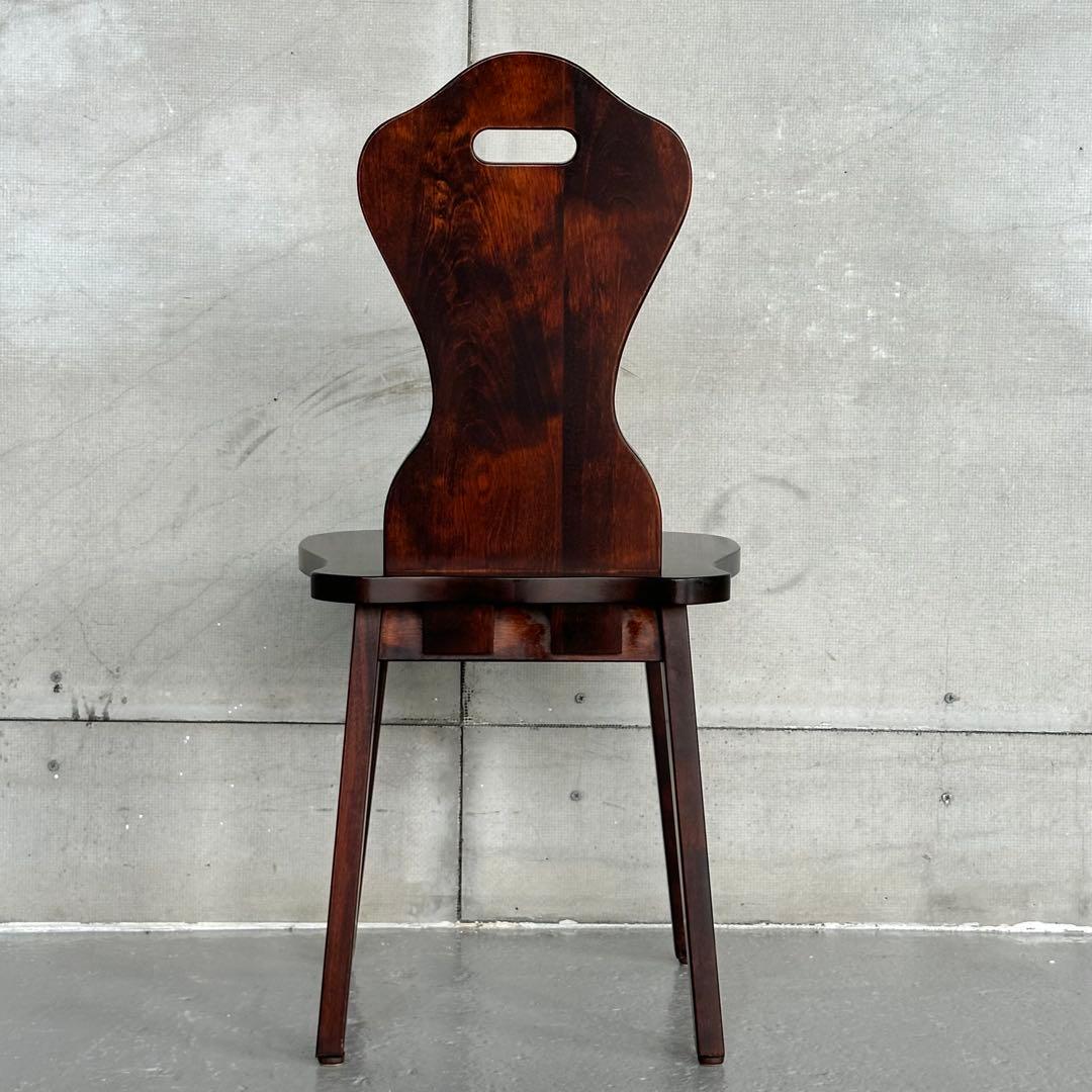 ✦旭川家具✦ 和光 北海道民芸 樺材チェア デスクチェア カントリー 木製椅子