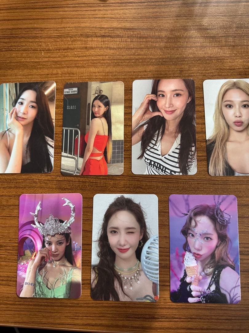 少女時代　forever  1 トレカ7枚セット