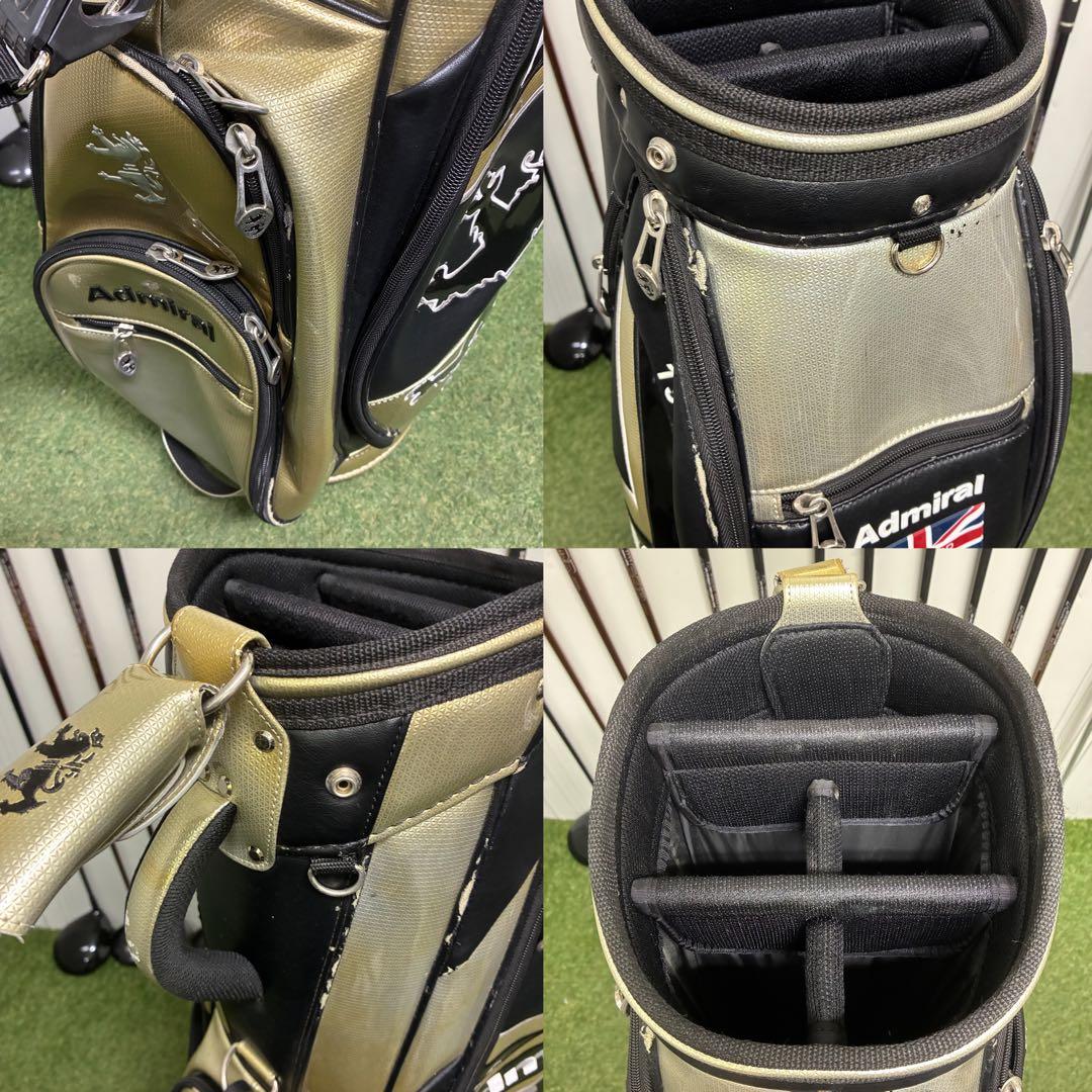 メンズゴルフクラブセット　【Admiral】【DAIWA】【初心者用】