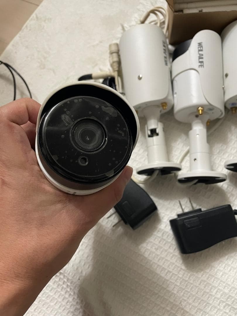 [中古] WEILAILIFE 防犯カメラ 7チャンネル (4TB HDD)