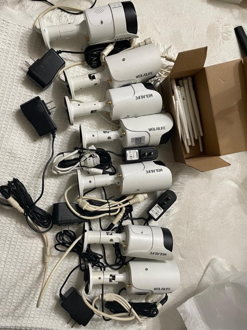 [中古] WEILAILIFE 防犯カメラ 7チャンネル (4TB HDD)