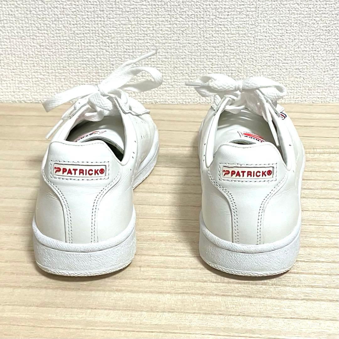 ほぼ新品 PATRICK ケベック QUEBEC WHT 日本製 ホワイト 24