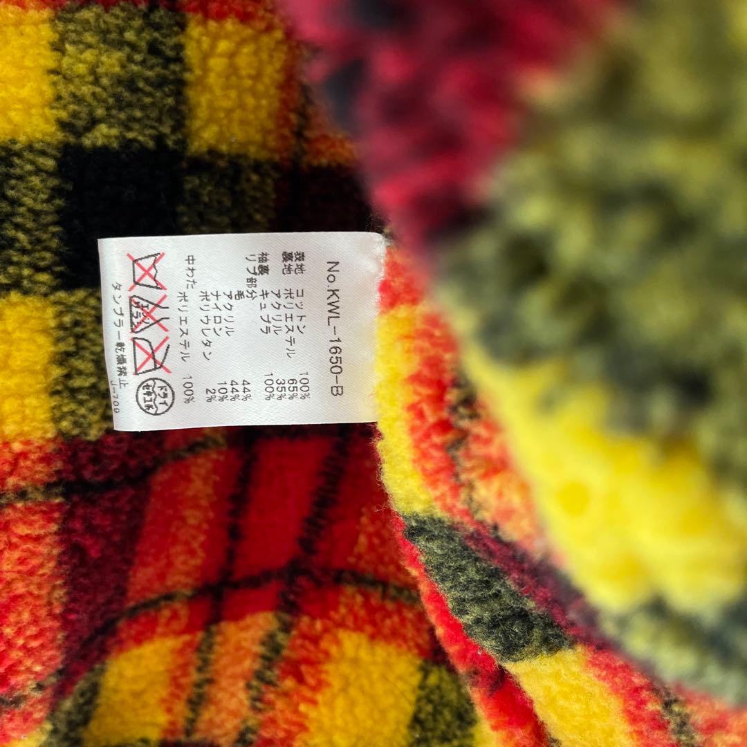 【美品】MAISON KITSUNEメゾンキツネ スタジャン S ダークネイビ