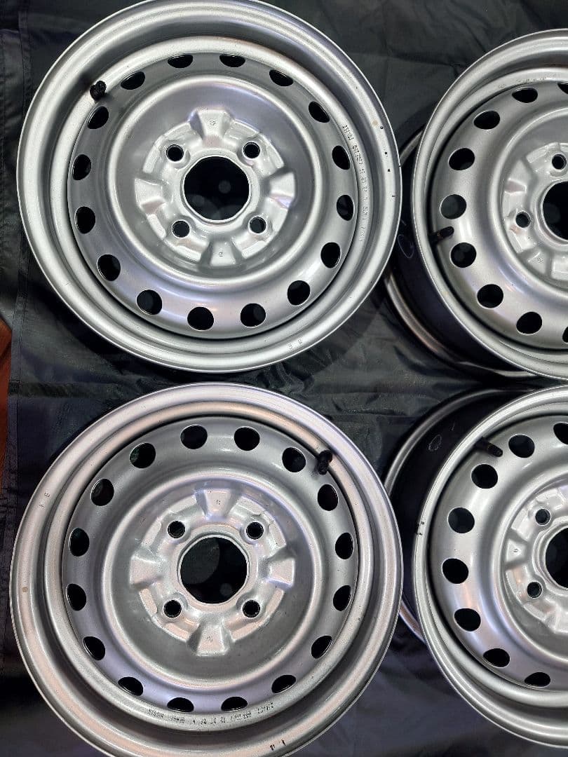 日産 NV200 バネット 純正スチールホイール 14インチ 4本セット