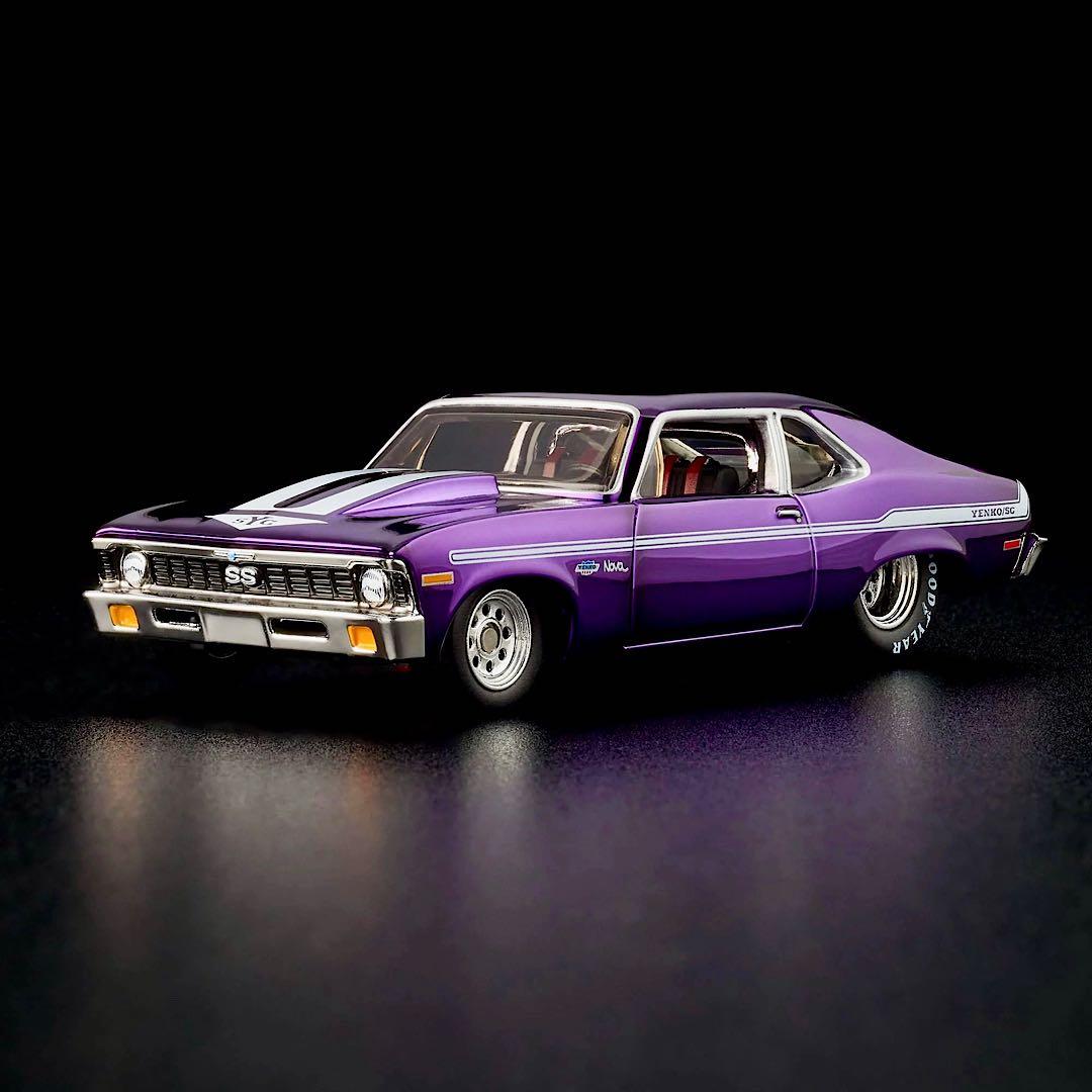 ホットウィール【RLC】1972 Chevy Nova SS シボレー ノヴァ