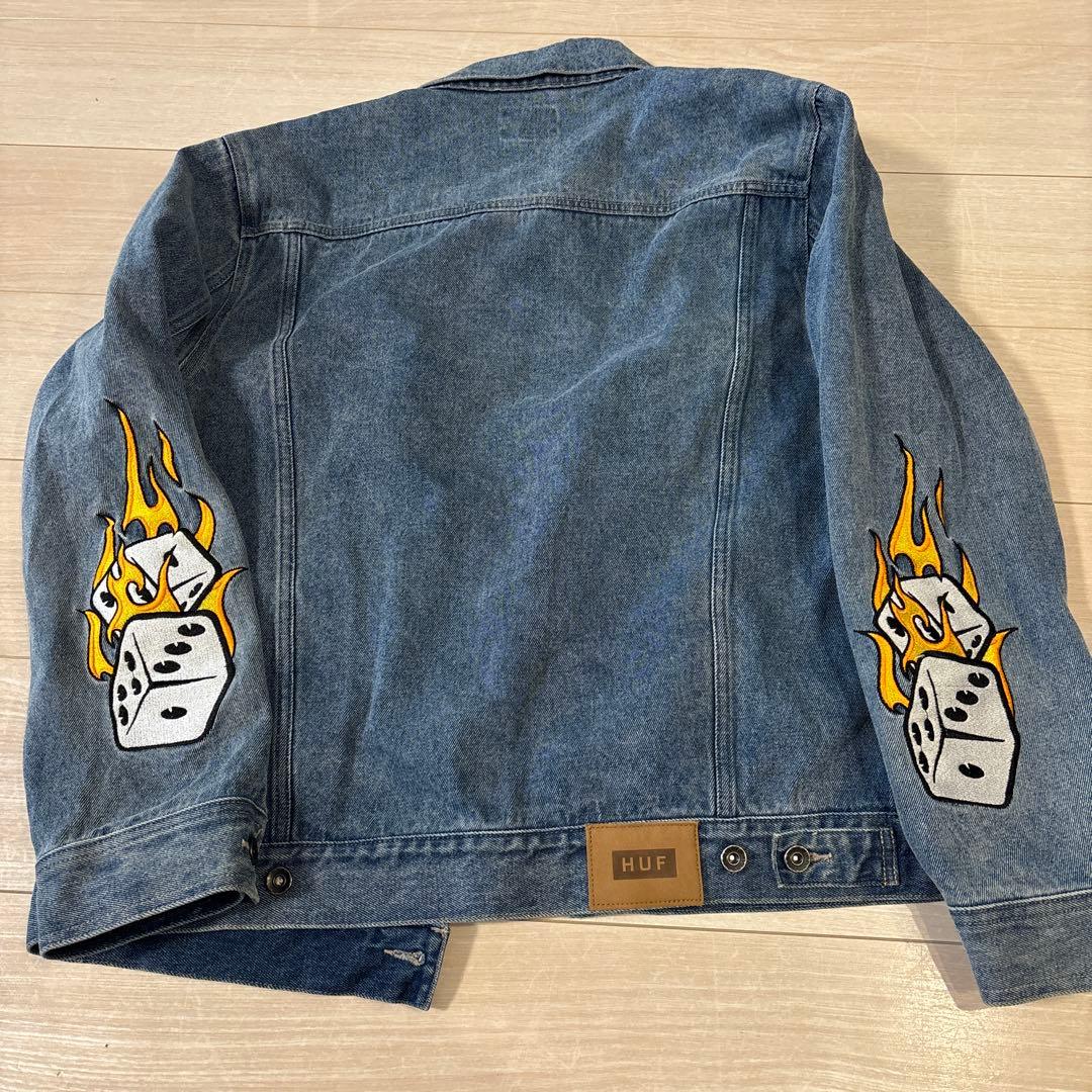 HUF デニムジャケット L