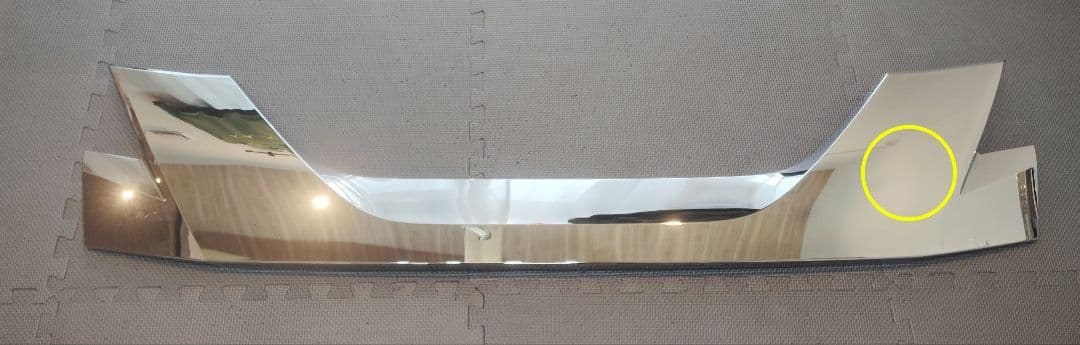 いすゞ純正　GIGA　ファイブスターギガ　ボンネットグリル　メッキパーツ　中古品