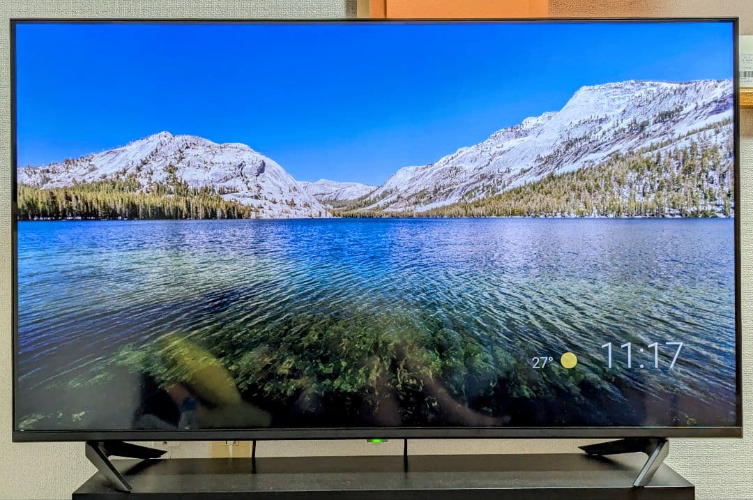 スマートテレビ50V型 4K HDR (チューナーレス)