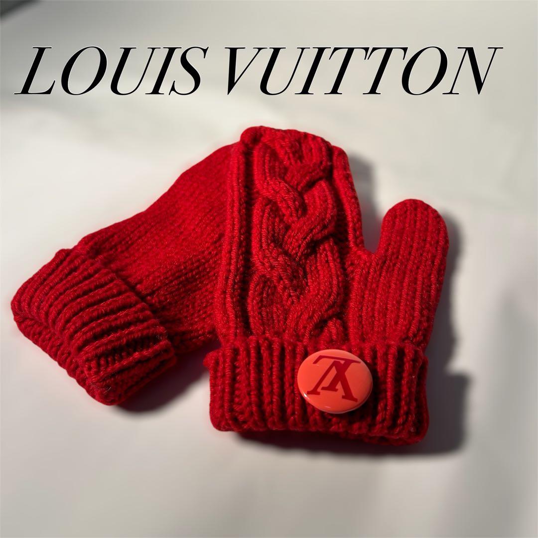 【美品】ルイヴィトン　LOUIS VUITTON ミトン 手袋　保証有