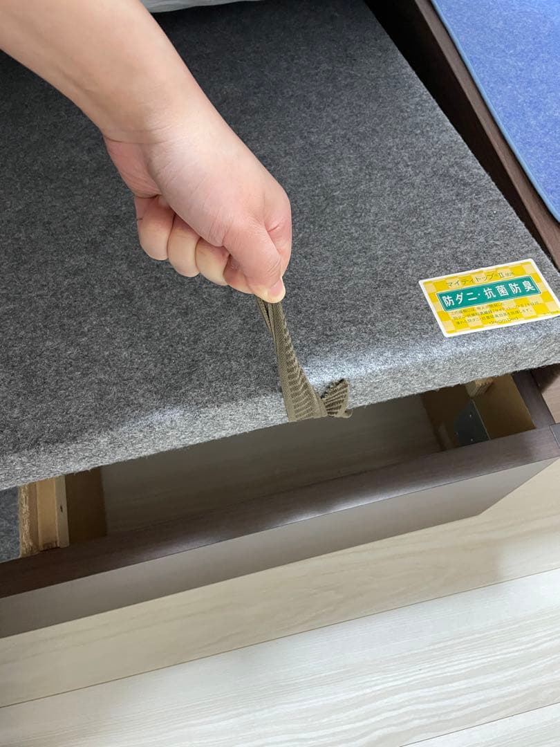 「最終金額」3/31シモンズマットレス　シングル　コンセント付きベッド　セット