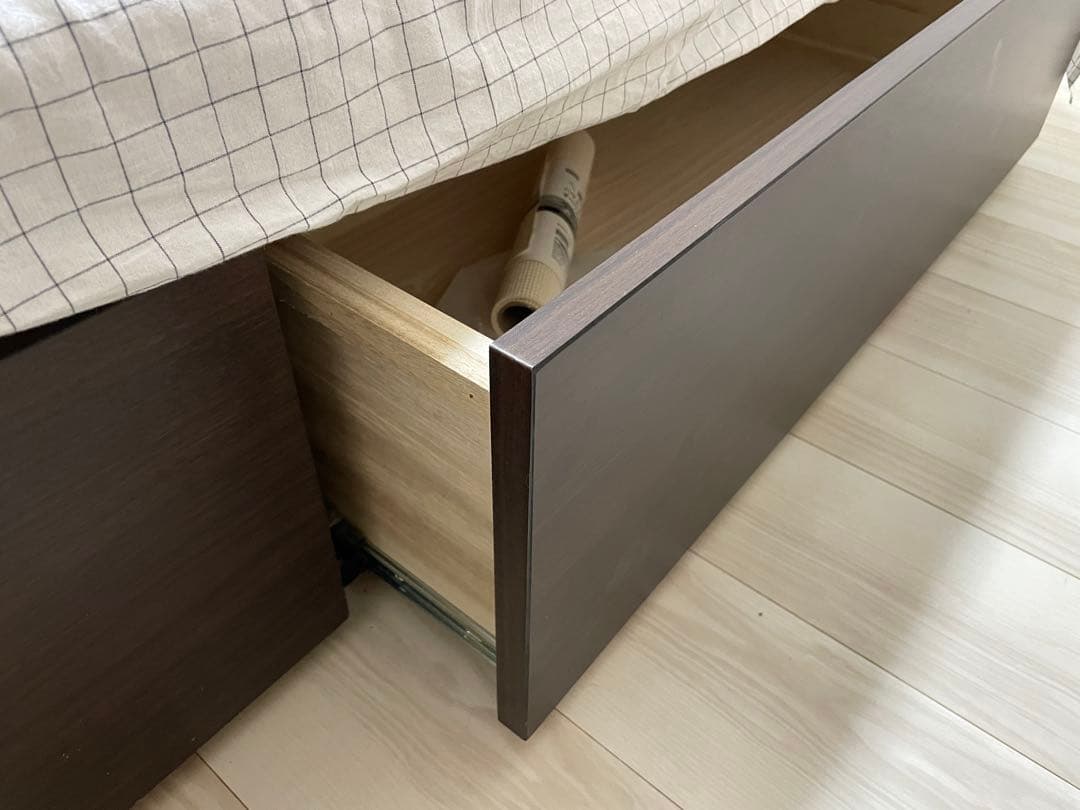 「最終金額」3/31シモンズマットレス　シングル　コンセント付きベッド　セット