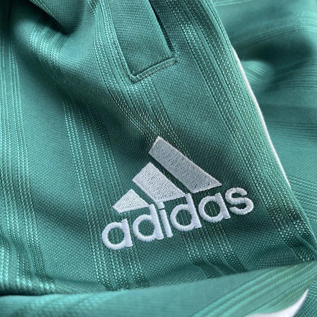 adidas あいみょん　トラックパンツ 常田大輝　グリーン 刺繍　3ライン
