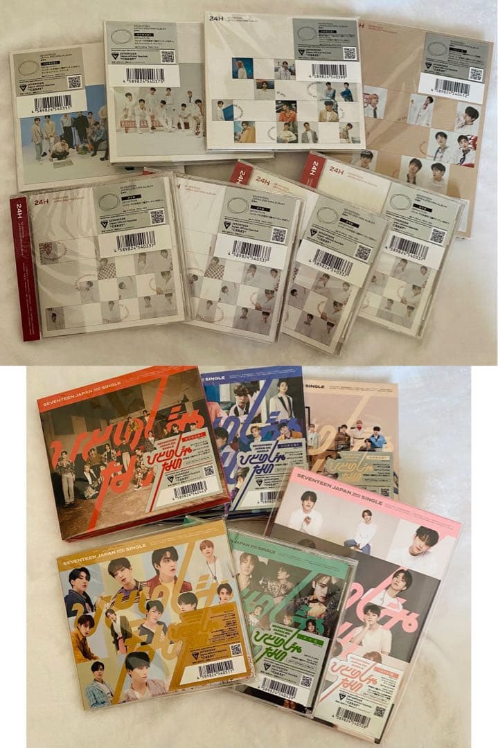 SEVENTEEN セブチ 公式 未再生 アルバム シングル 59枚 セット