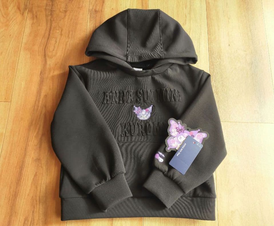 美品＊120 アナスイミニ　クロミトレーナー