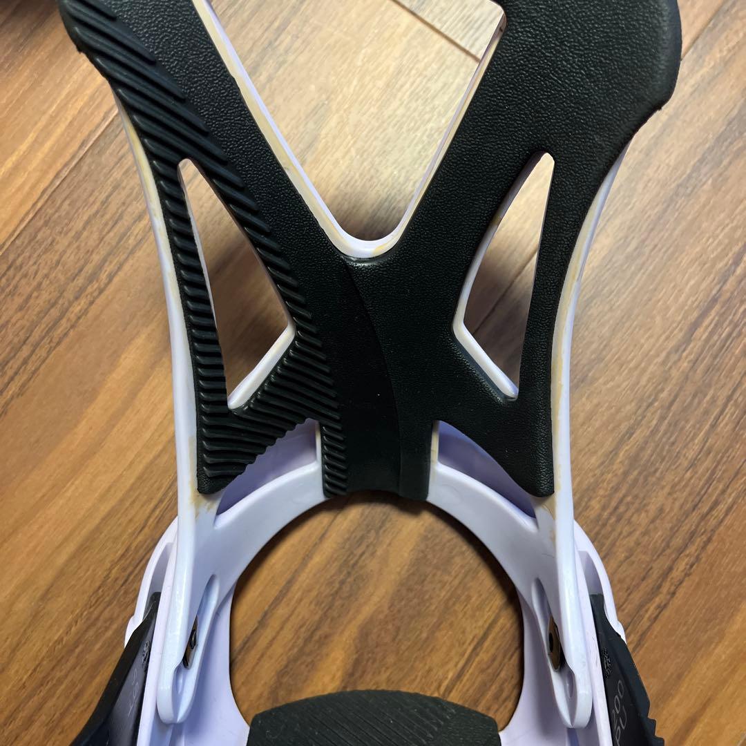 スノーボード　ビンディング　LINK パープル