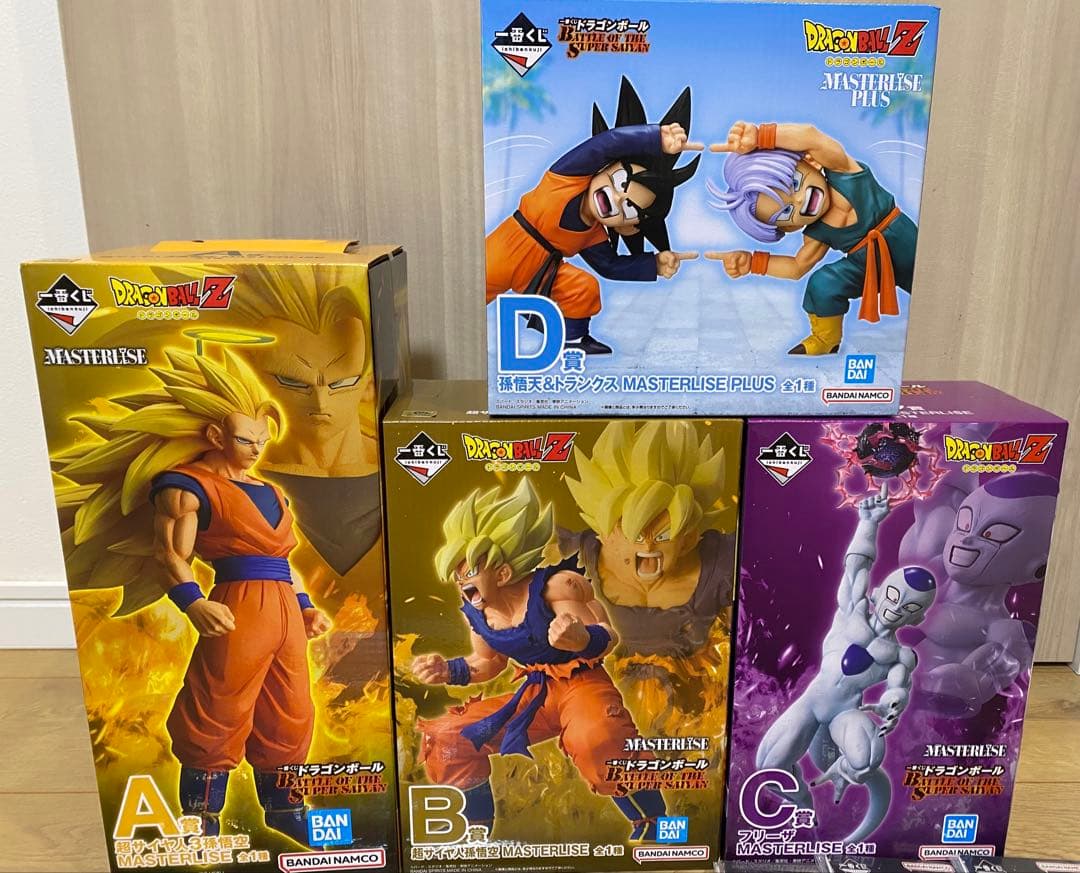 一番くじ　ドラゴンボール　A賞B賞C賞D賞セット➕下位賞付き