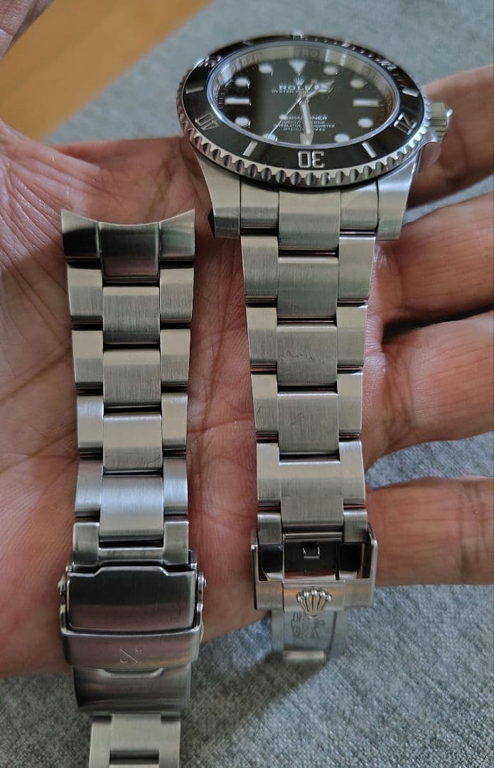 オイスター3連ブレス　20ミリ