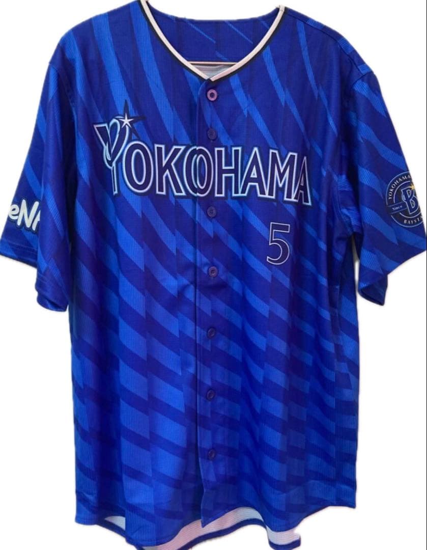 美品未着用　横浜DeNAベイスターズ　松尾ユニフォームL
